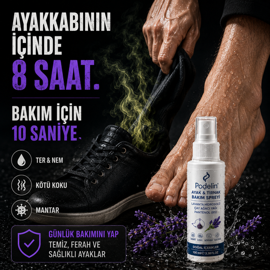 Podelin Ayak ve Tırnak Mantar Bakım Spreyi